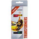 Dwustronne kredki ołówkowe Kite Transformers TF22-054, 12 szt.