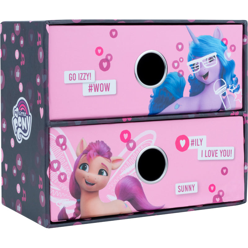Desk organizer «Drawer» Kite My Little Pony LP22-410, cardboard