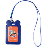 Identyfikator Kite K22-296-02 na taśmie pionowy, niebieski