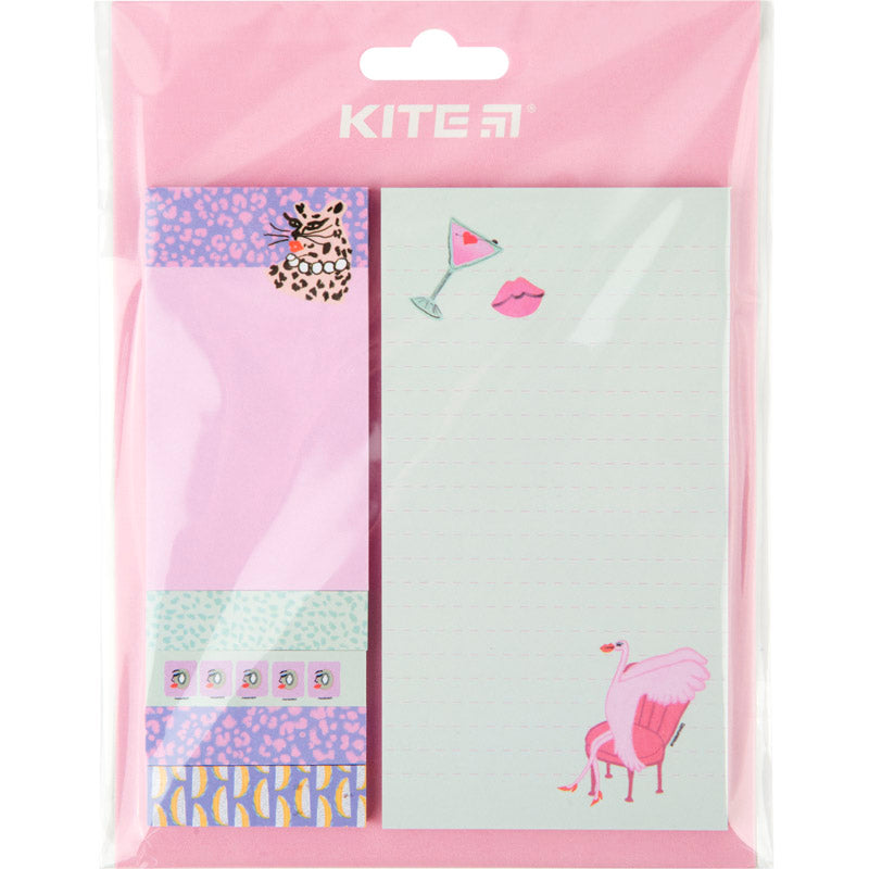 Sticky notes Kite BBH K22-299-3, set