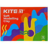 Plastelina woskowa Kite Fantasy K22-1086-2, 12 kolorów, 240 g