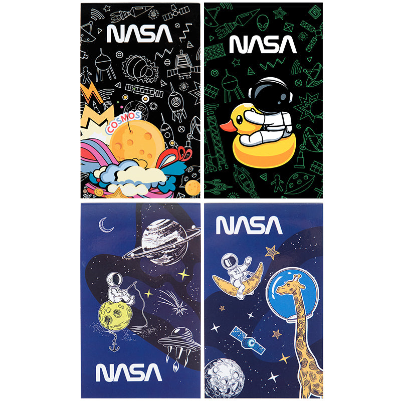 Notepad Kite NASA NS23-195, A6, 50 sheeets, blank