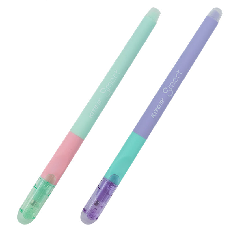 Długopis żelowy wymazywalny Kite Smart K23-098-2, niebieski