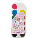 Farby akwarelowe Kite Hello Kitty HK23-061, 12 kolorów