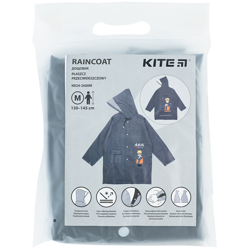 Дощовик дитячий Kite Naruto NR24-2600M