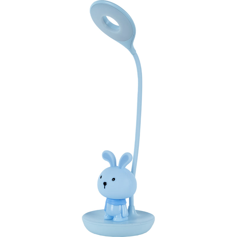 LED table lamp with rechargeable battery Bunny Kite K24-492-1-3, blue
