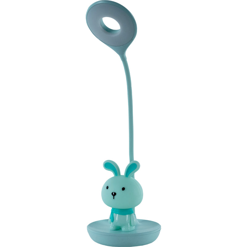 LED table lamp with rechargeable battery Bunny Kite K24-492-1-4, green