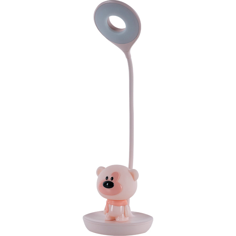 LED table lamp with rechargeable battery Bear Kite K24-492-2-2, pink