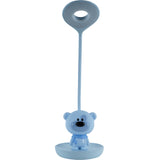 LED table lamp with rechargeable battery Bear Kite K24-492-2-3, blue