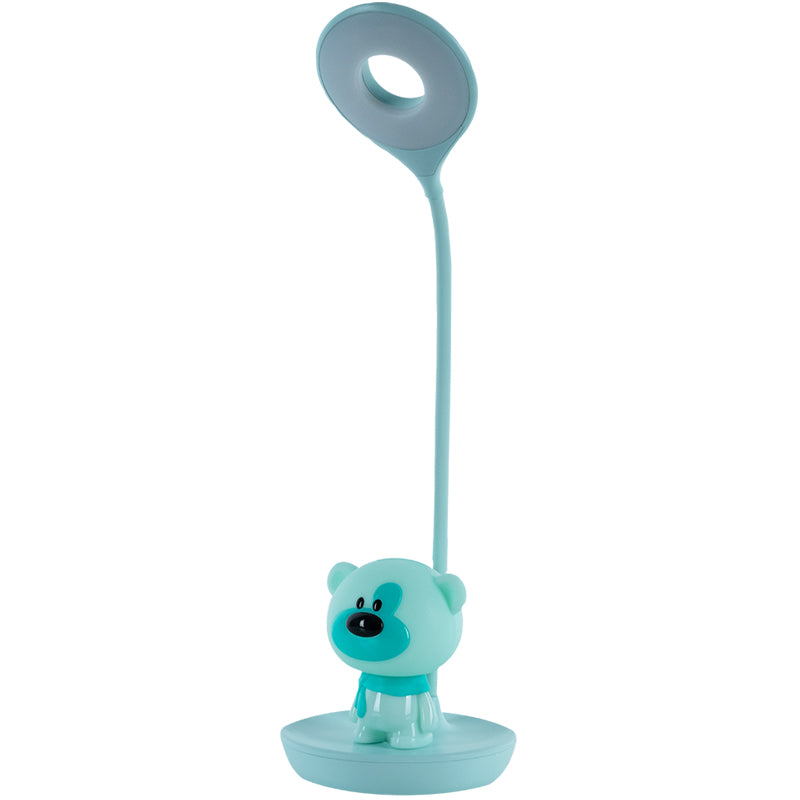 LED table lamp with rechargeable battery Bear Kite K24-492-2-4, green