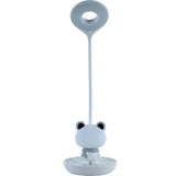 LED table lamp with rechargeable battery Froggy Kite K24-492-3-1, white