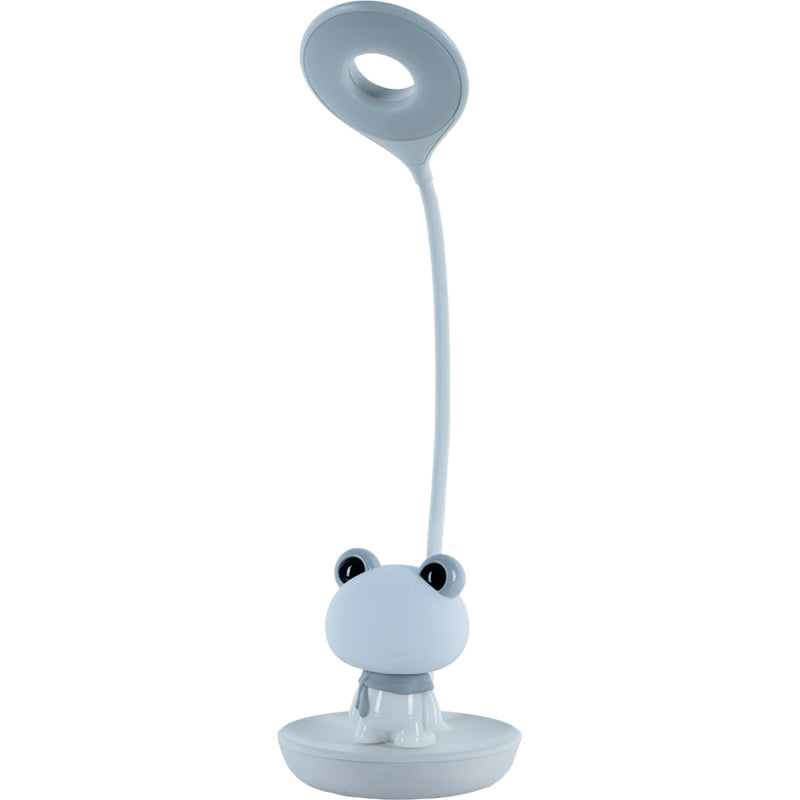 LED table lamp with rechargeable battery Froggy Kite K24-492-3-1, white