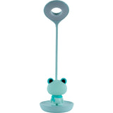 LED table lamp with rechargeable battery Froggy Kite K24-492-3-4, green