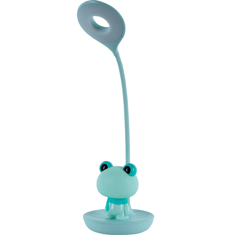 LED table lamp with rechargeable battery Froggy Kite K24-492-3-4, green