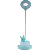 LED table lamp with rechargeable battery Cloudy Bunny Kite K24-493-1-4, green