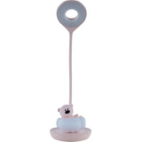 LED table lamp with rechargeable battery Cloudy Bear Kite K24-493-2-2, pink