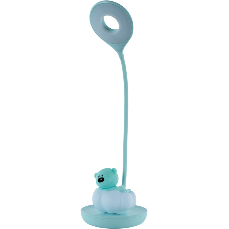 LED table lamp with rechargeable battery Cloudy Bear Kite K24-493-2-4, green