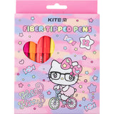 Set of fiber-tipped pens Kite Hello Kitty HK24-447, 12 colors