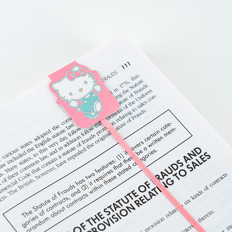 Set of magnetic bookmarks with ribbon Kite Hello Kitty HK24-497-1