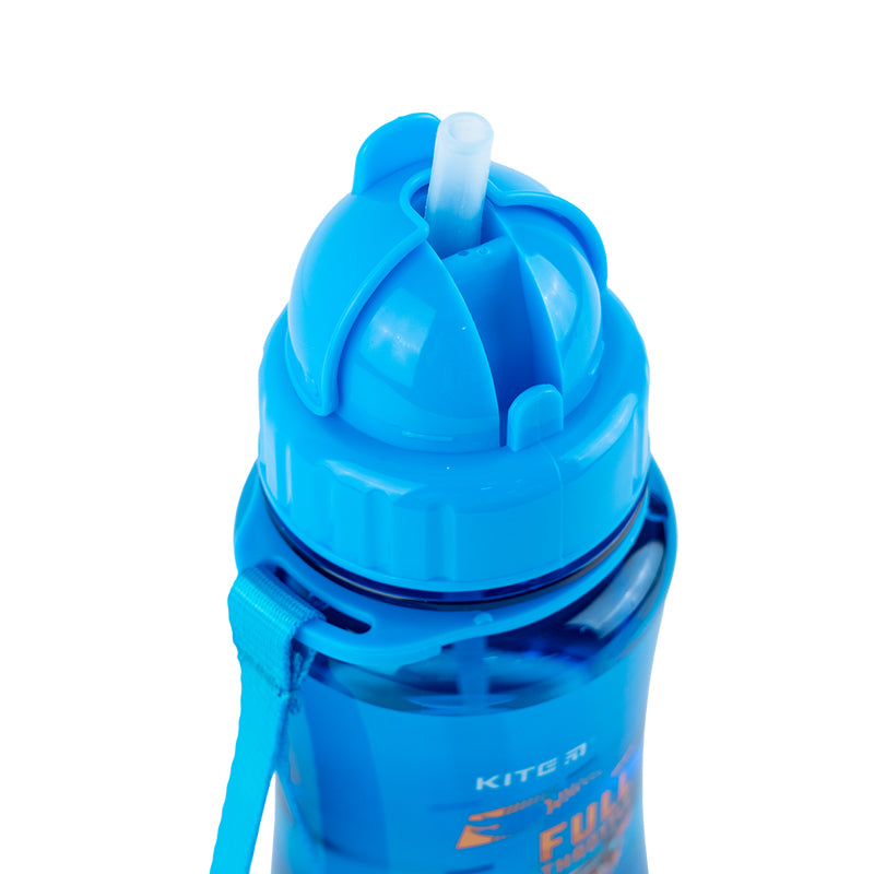 Water bottle Kite Hot Wheels HW24-399, 350 ml, blue