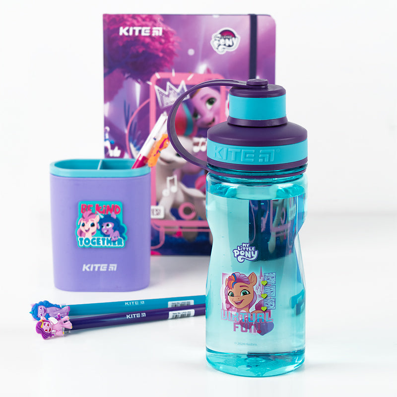 Water bottle Kite My Little Pony LP24-397, 500 ml, turquoise