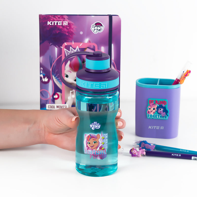 Water bottle Kite My Little Pony LP24-397, 500 ml, turquoise