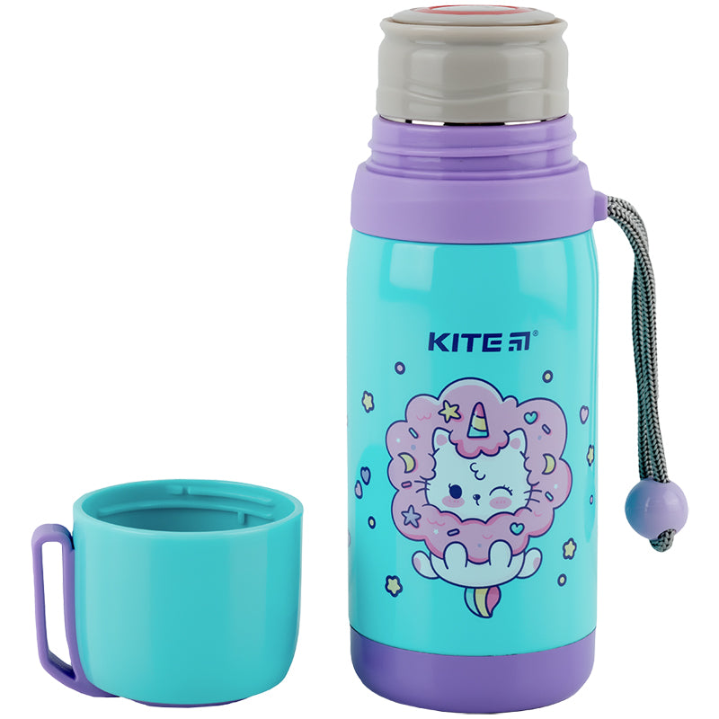 Termos Kite Rainbow Catcorn K24-301-2, 350 ml