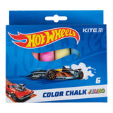 Color chalk Kite Jumbo Hot Wheels HW24-073, 6 colors