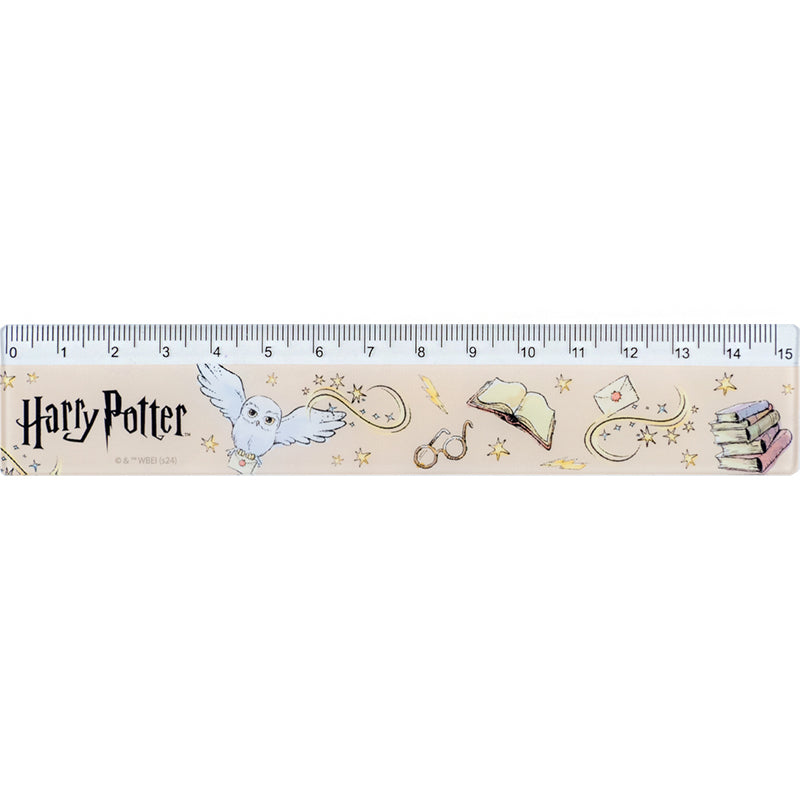 Лінійка пластикова Kite Harry Potter HP24-090, 15см