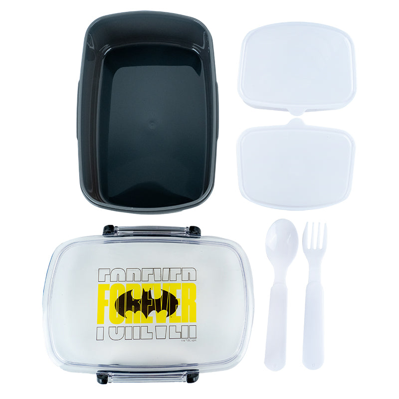 Lunchbox with fork and spoon DC Comics DC24-181, 750 ml