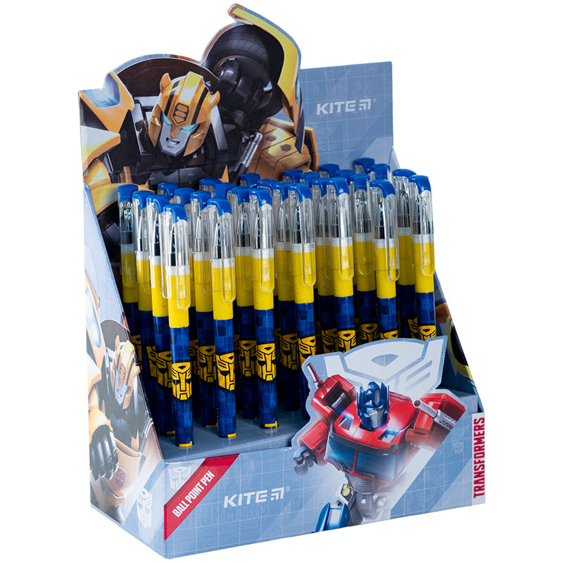 Ballpoint pen Kite Transformers TF24-032, blue