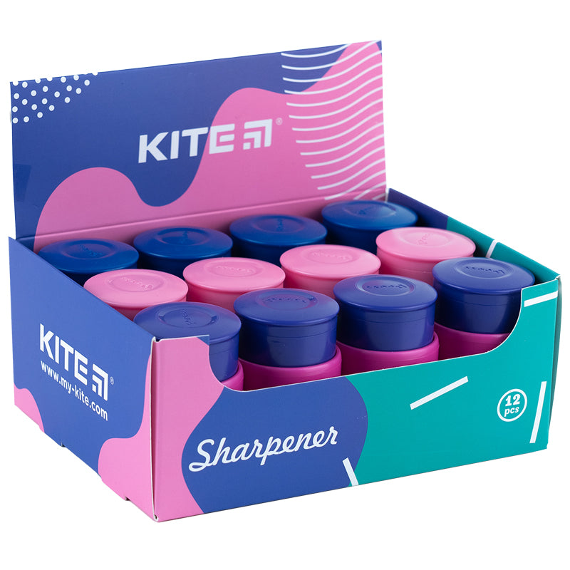 Точилка з контейнером Kite Sunset K24-368, асорті