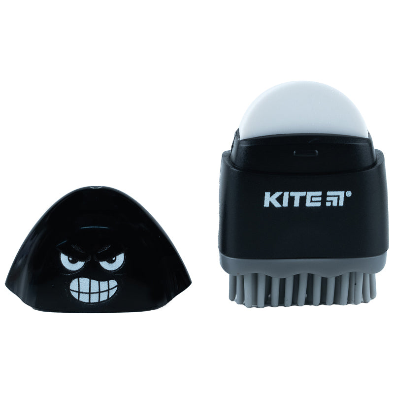 Pencil sharpener with container and eraser Kite Faces K24-365, assorted