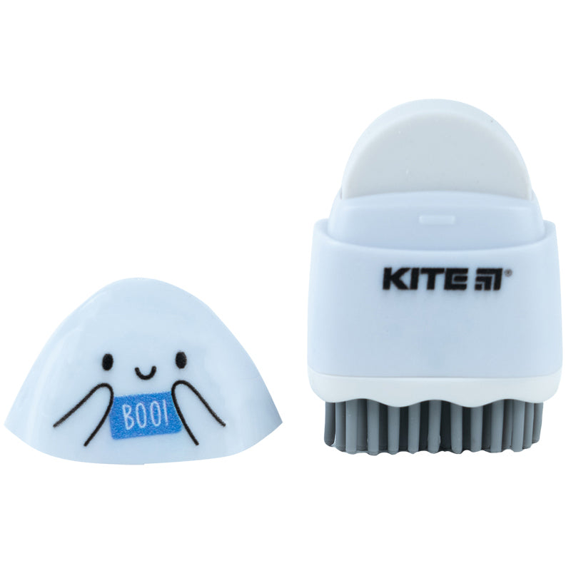 Pencil sharpener with container and eraser Kite Faces K24-365, assorted