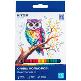 Kredki ołówkowe Kite Classic K-052, 18 szt.
