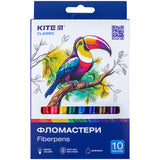 Flamastry Kite Classic K-455, 10 kolorów