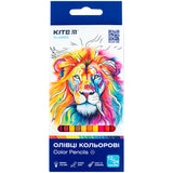 Dwustronne kredki ołówkowe Kite Classic K-054, 12 szt.