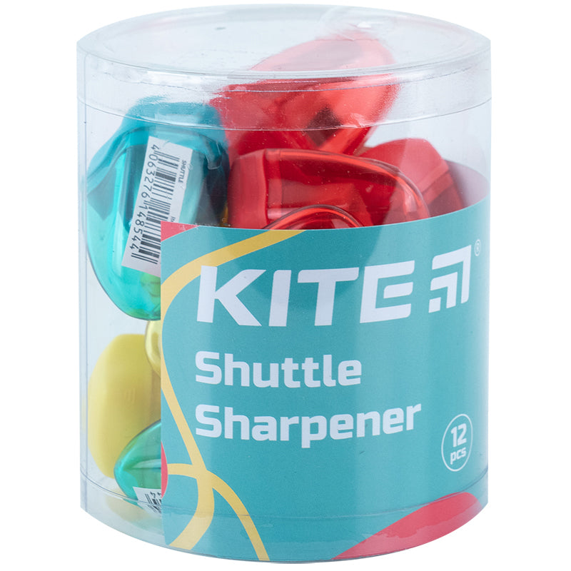 Pencil sharpener Kite Shuttle K24-1017, assorted