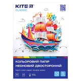 Papier kolorowy neonowy Kite Classic K-252 (10 arkuszy / 5 kolorów), A4