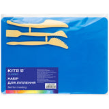 Zestaw do modelowania Kite Classic K-1140-02 (deseczka 180x250 mm + 3 szpatułki do wyc.), niebieski