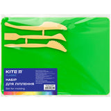 Zestaw do modelowania Kite Classic K-1140-04 (deseczka 180x250 mm + 3 szpatułki do wyc.), zielony