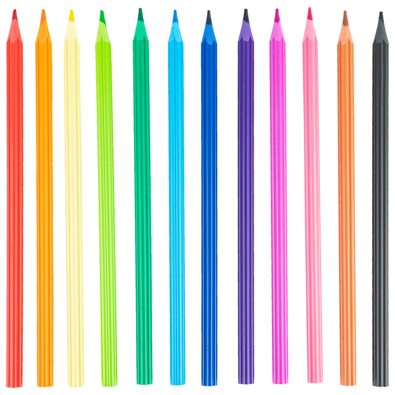 Олівці кольорові пластикові Kite Flower K24-049-1, 12 шт.