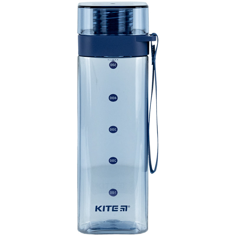 Water bottle Kite K24-1209-1, 550 ml, blue