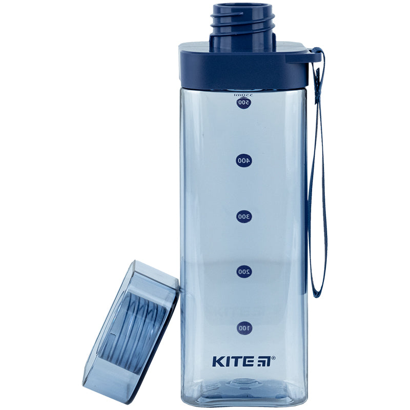 Water bottle Kite K24-1209-1, 550 ml, blue