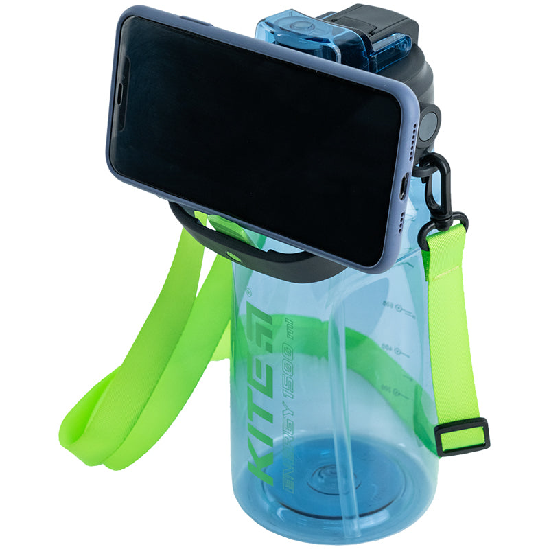 Water bottle Kite K24-1202-1, 1500 ml, blue