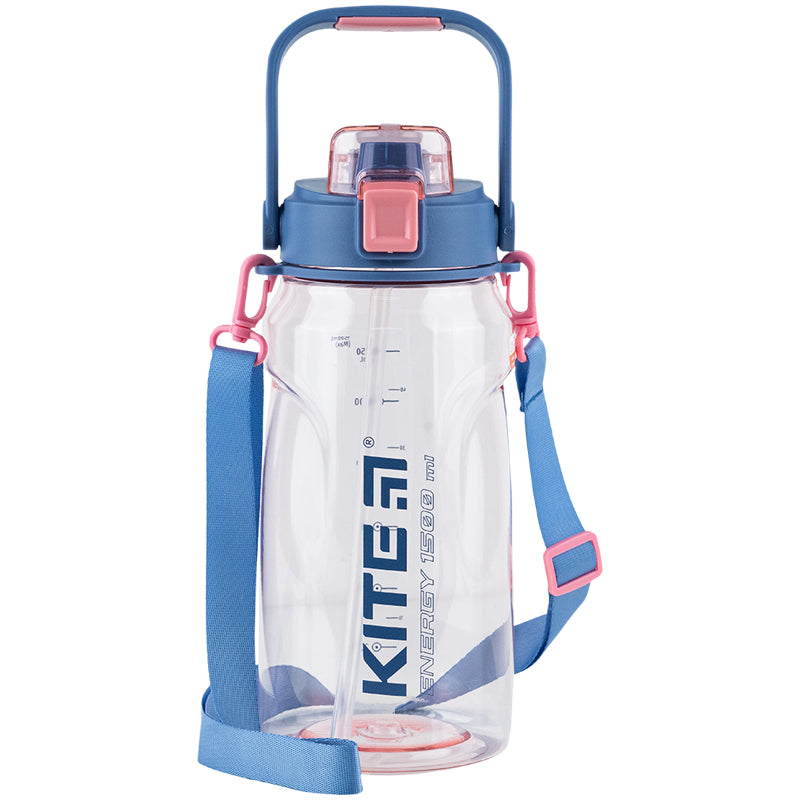 Water bottle Kite K24-1202-2, 1500 ml, pink