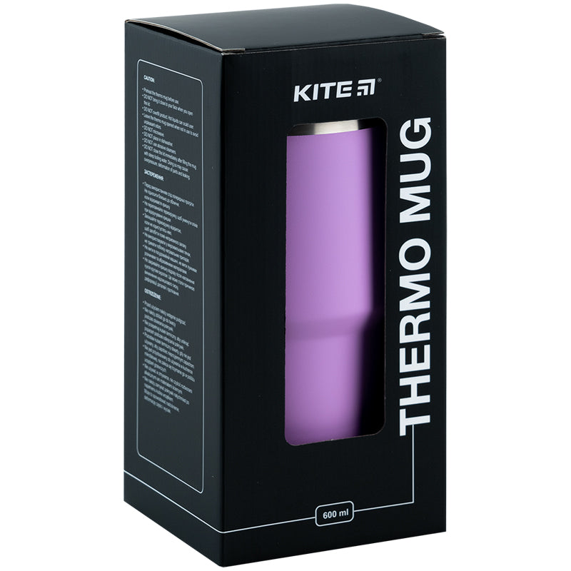 Thermomug Kite K24-1206-2, 600 ml, purple