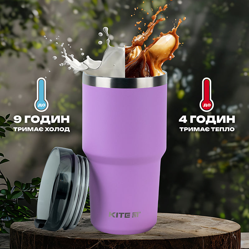 Thermomug Kite K24-1206-2, 600 ml, purple