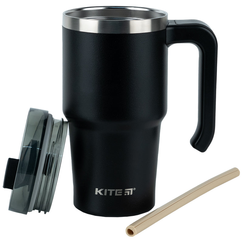 Thermomug  Kite K24-1207-1, 600 ml, black