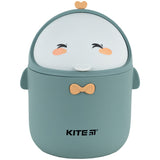 Desktop waste bin Kite K24-010-1, grey-green